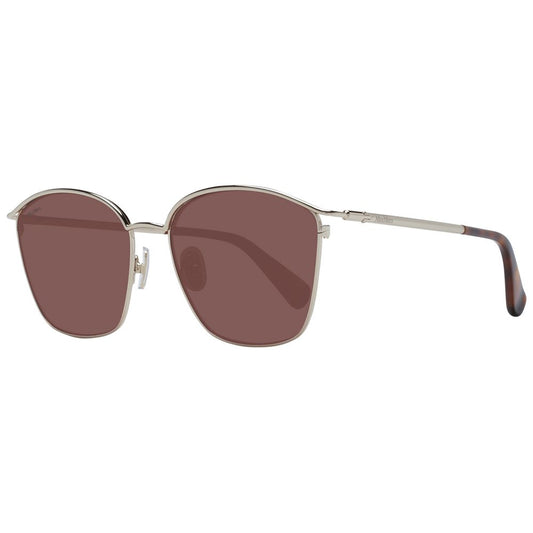 Max Mara Gold Metal Women's Sunglasses