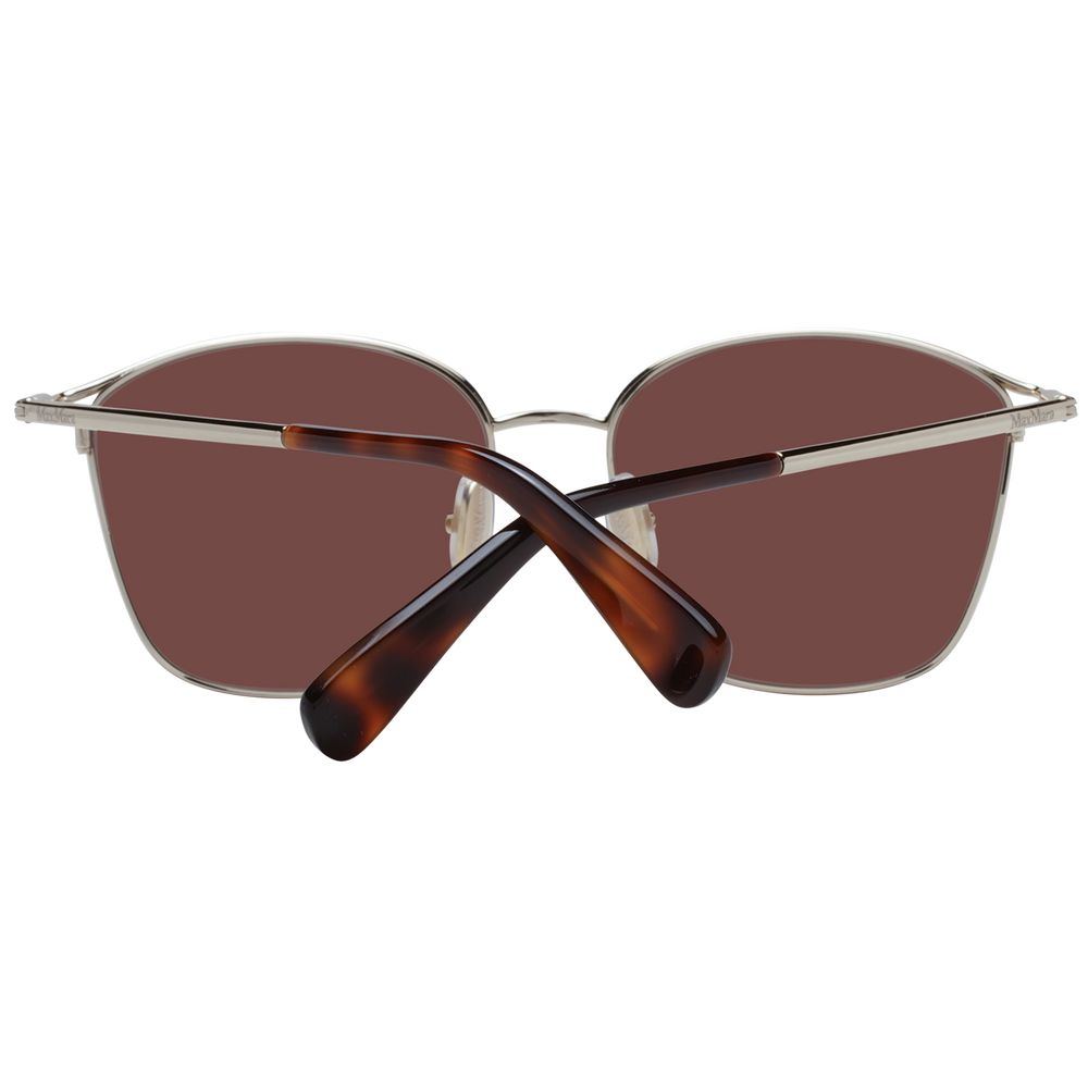 Max Mara Gold Metal Women's Sunglasses