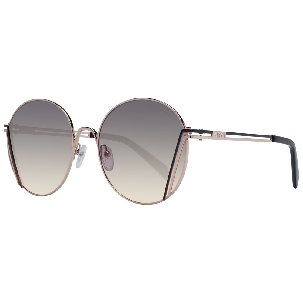 Emilio Pucci Rose Gold Metal Women's Sunglasses