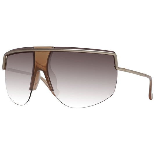 Max Mara Gold Metal Women's Sunglasses