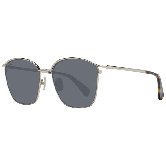 Max Mara Gold Metal Women's Sunglasses