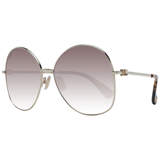 Max Mara Gold Metal Women's Sunglasses