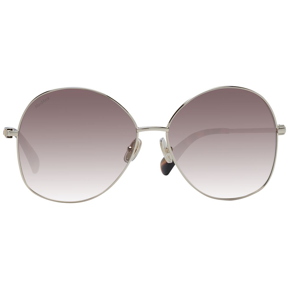 Max Mara Gold Metal Women's Sunglasses