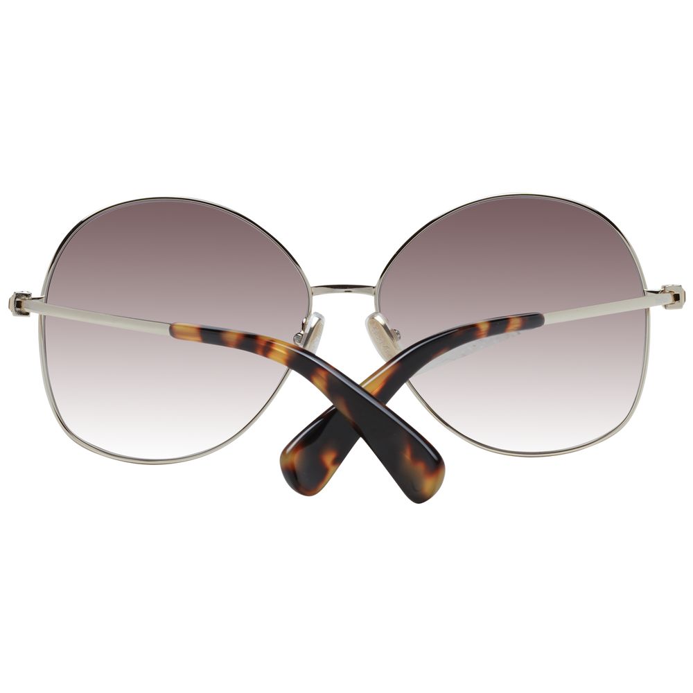 Max Mara Gold Metal Women's Sunglasses