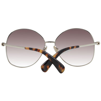 Max Mara Gold Metal Women's Sunglasses