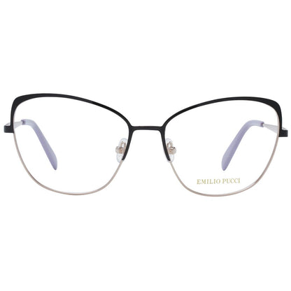 Emilio Pucci Black Metal Glasses Women's (Frames)