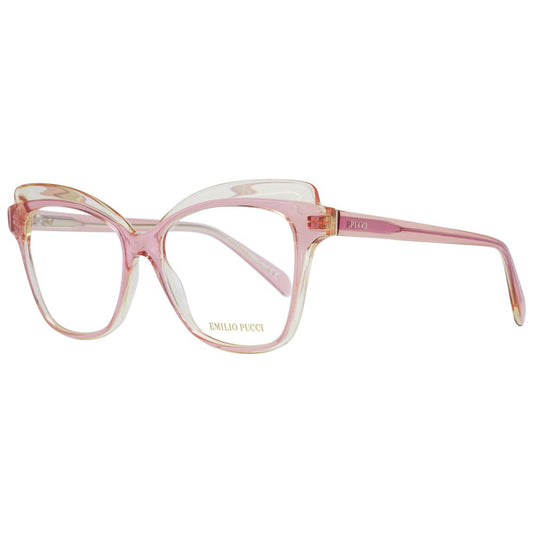 Emilio Pucci Pink Plastic Glasses Women's (Frames)