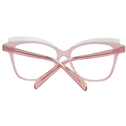 Emilio Pucci Pink Plastic Glasses Women's (Frames)