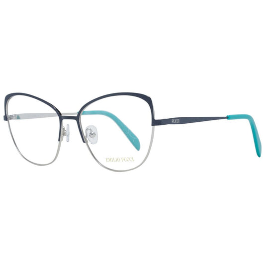 Emilio Pucci Blue Metal Glasses Women's (Frames)