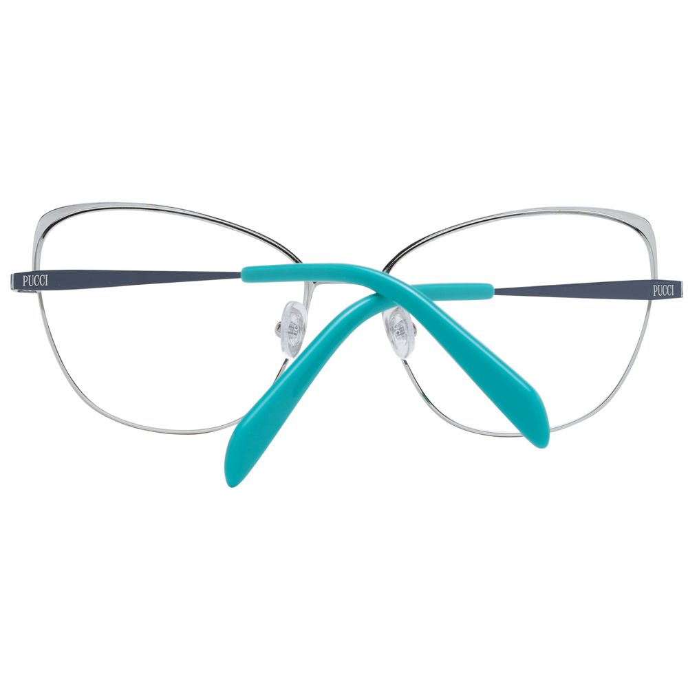 Emilio Pucci Blue Metal Glasses Women's (Frames)