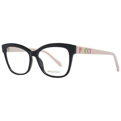 Emilio Pucci Black Plastic Glasses Women's (Frames)