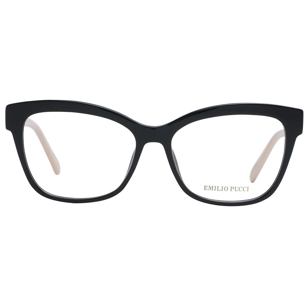 Emilio Pucci Black Plastic Glasses Women's (Frames)