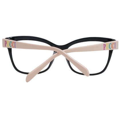 Emilio Pucci Black Plastic Glasses Women's (Frames)