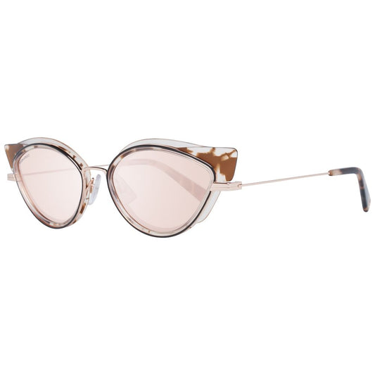 Dsquared² Brown Metal & Plastic Women's Sunglasses