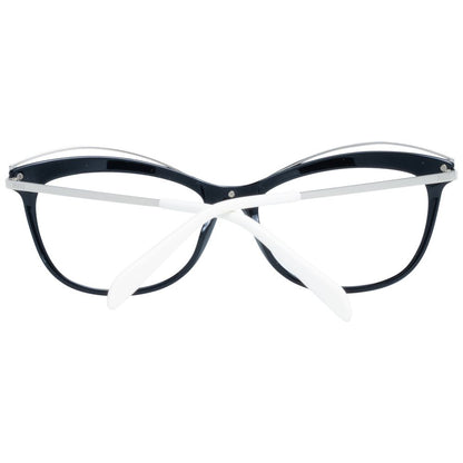 Emilio Pucci Black Metal & Plastic Glasses Women's (Frames)