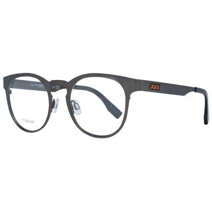 Ermenegildo Zegna Gray Titanium Glasses Men's (Frames)