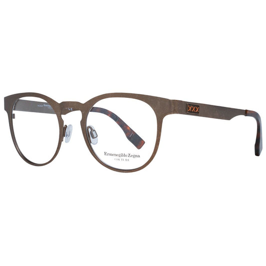 Ermenegildo Zegna Bronze Titanium Glasses Men's (Frames)