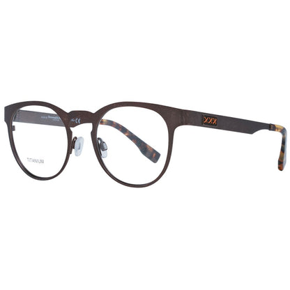 Ermenegildo Zegna Bronze Titanium Glasses Men's (Frames)