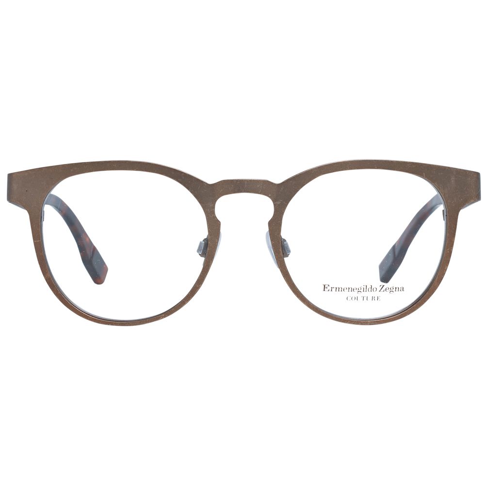 Ermenegildo Zegna Bronze Titanium Glasses Men's (Frames)