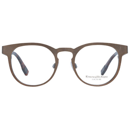 Ermenegildo Zegna Bronze Titanium Glasses Men's (Frames)