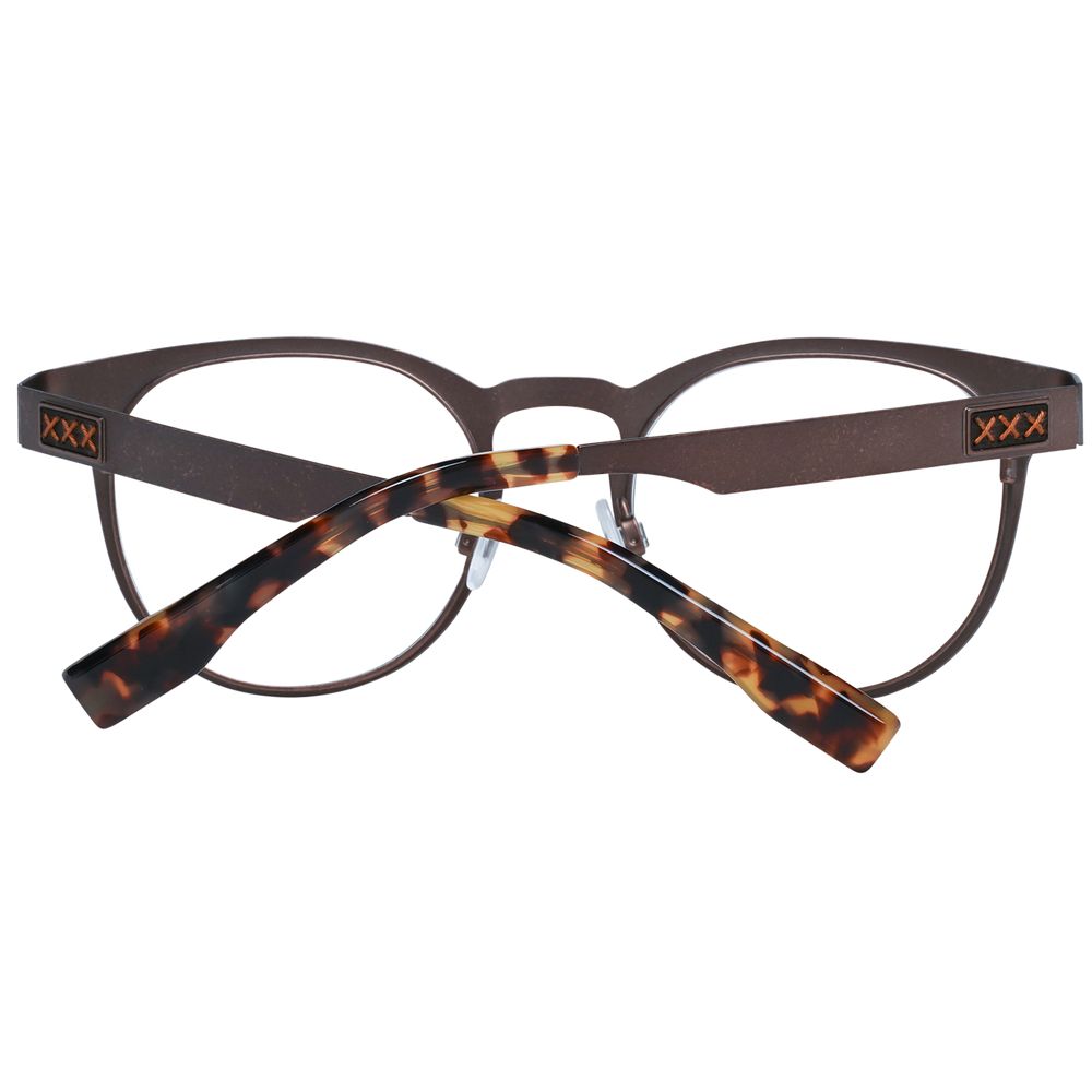 Ermenegildo Zegna Bronze Titanium Glasses Men's (Frames)