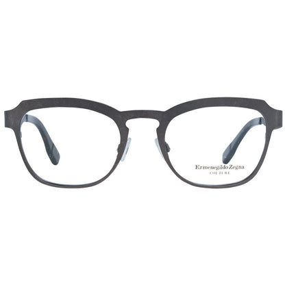 Ermenegildo Zegna Gray Titanium Glasses Men's (Frames)