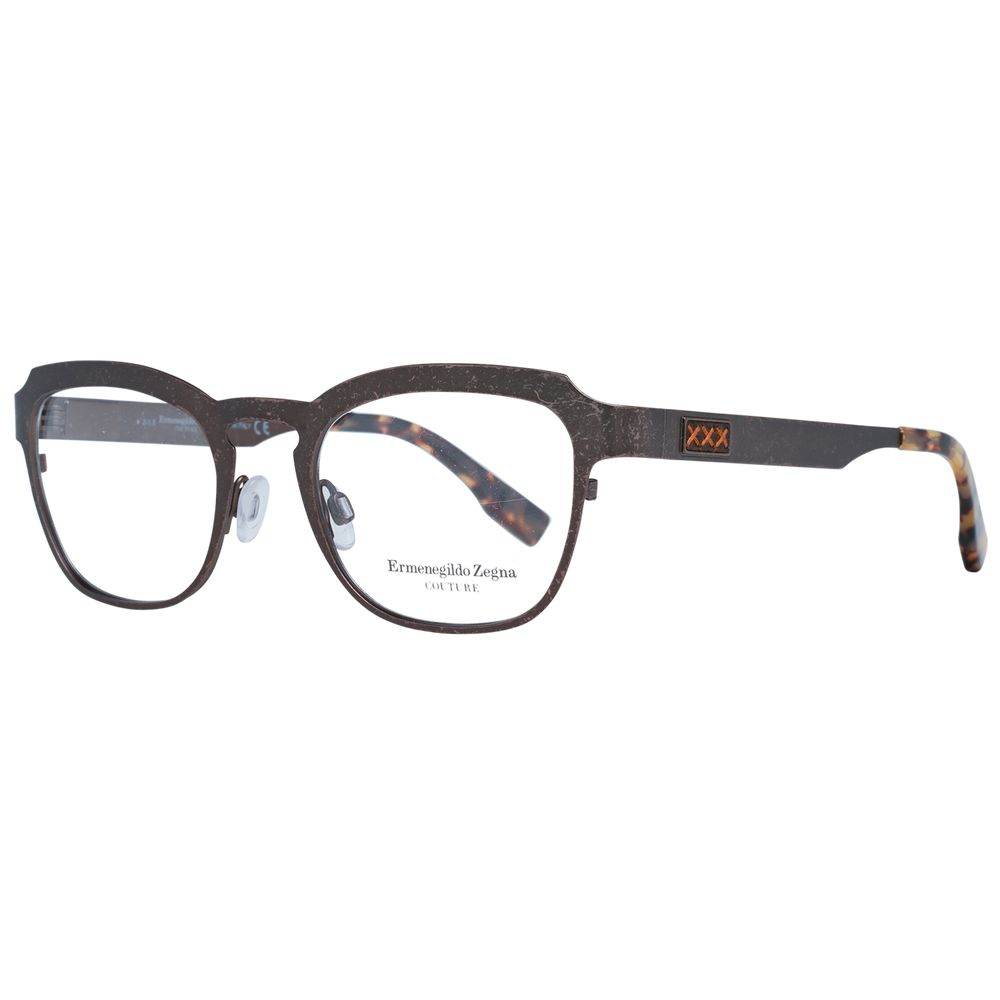 Ermenegildo Zegna Bronze Titanium Glasses Men's (Frames)