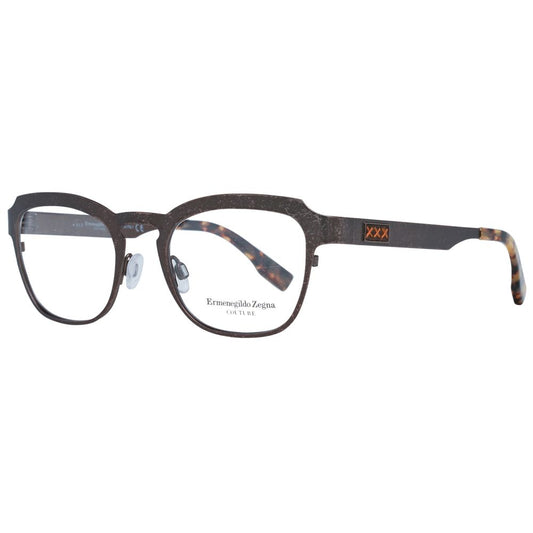Ermenegildo Zegna Bronze Titanium Glasses Men's (Frames)