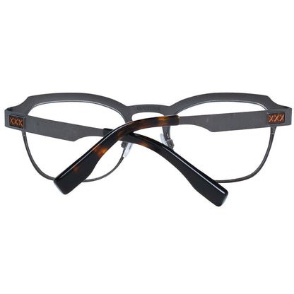 Ermenegildo Zegna Gray Titanium Glasses Men's (Frames)
