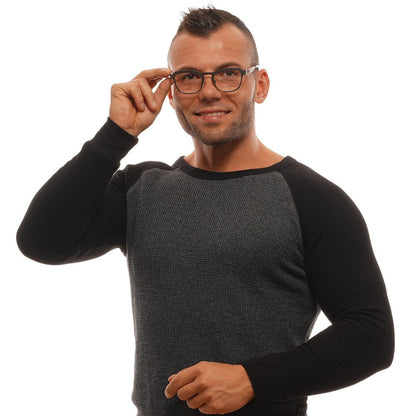 Ermenegildo Zegna Gray Titanium Glasses Men's (Frames)