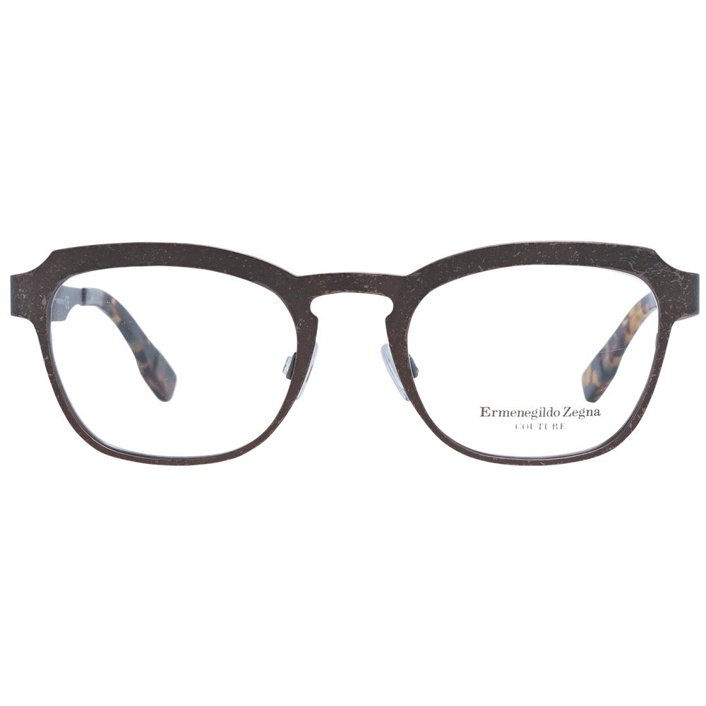 Ermenegildo Zegna Bronze Titanium Glasses Men's (Frames)