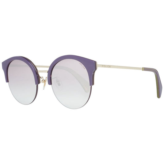 Police Gold Metal & Plastic Women's Sunglasses