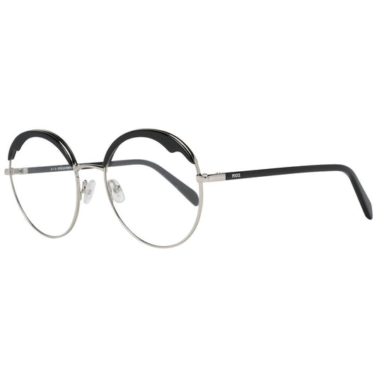 Emilio Pucci Black Metal & Plastic Glasses Women's (Frames)