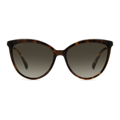 Jimmy Choo Brown Metal Women's Sunglasses