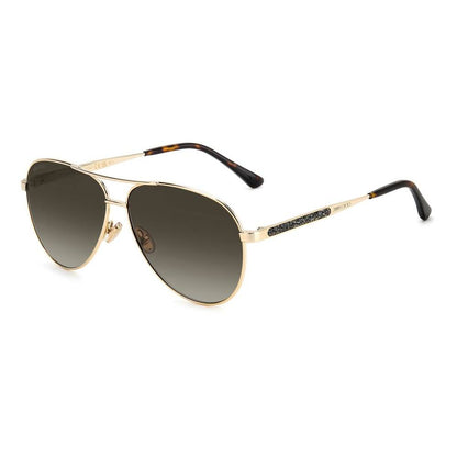 Jimmy Choo Gold Metal Women's Sunglasses