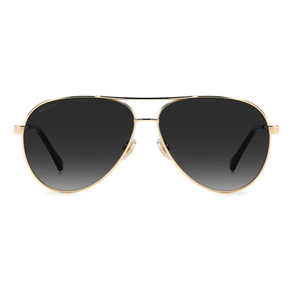 Jimmy Choo Gold Metal Women's Sunglasses