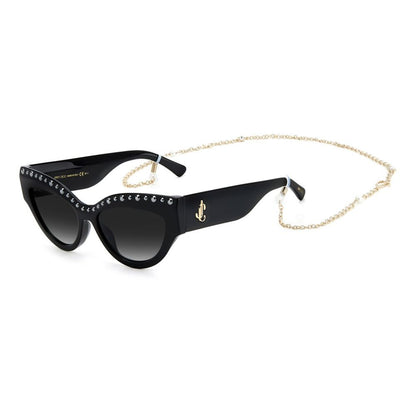 Jimmy Choo Black Acetate Women's Sunglasses