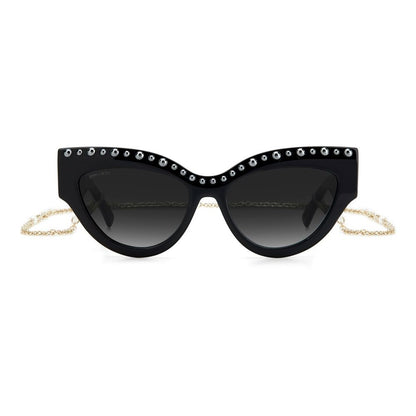 Jimmy Choo Black Acetate Women's Sunglasses