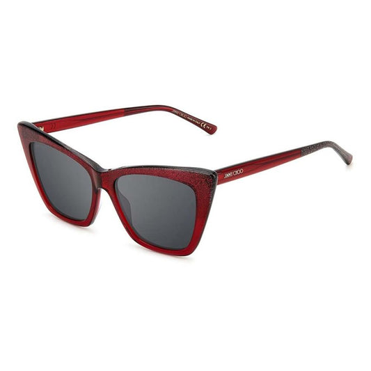 Jimmy Choo Red Acetate Women's Sunglasses