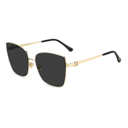 Jimmy Choo Gold Metal Women's Sunglasses
