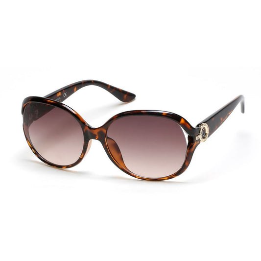 Guess Brown Resin Women's Sunglasses