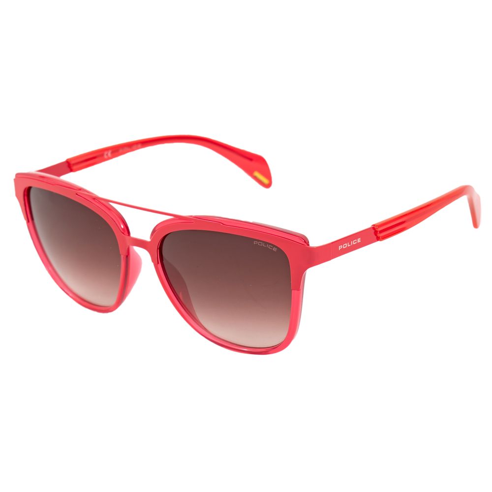 Police Orange Metal Women's Sunglasses