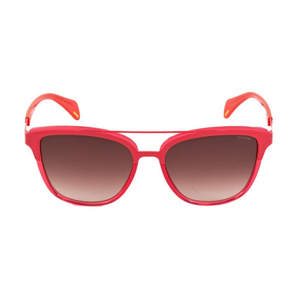 Police Orange Metal Women's Sunglasses