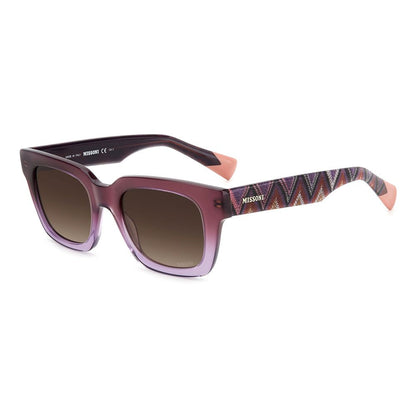 Missoni Purple Acetate Women's Sunglasses