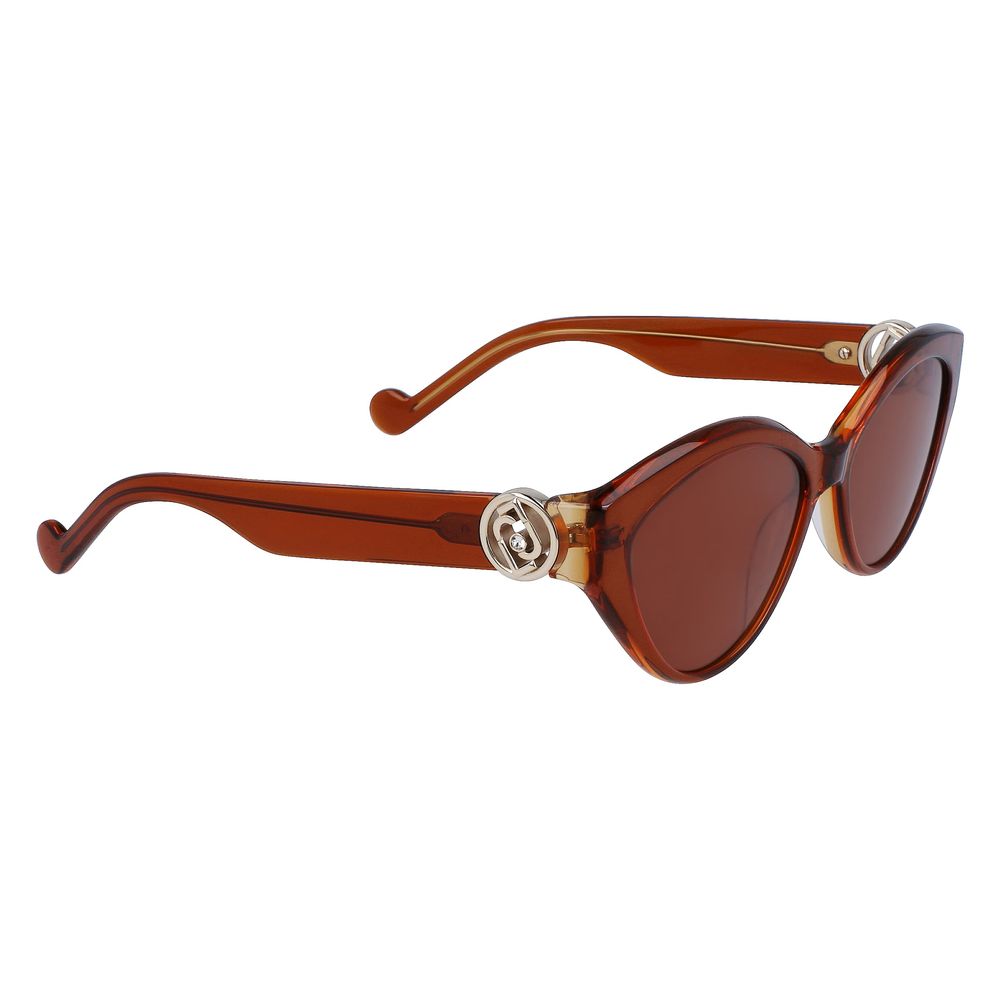Liu Jo Brown Acetate Women's Sunglasses