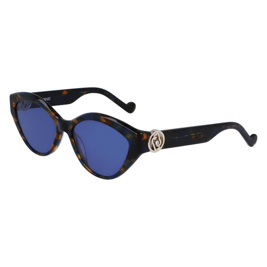 Liu Jo Blue Acetate Women's Sunglasses