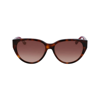 Lacoste Brown Acetate Women's Sunglasses