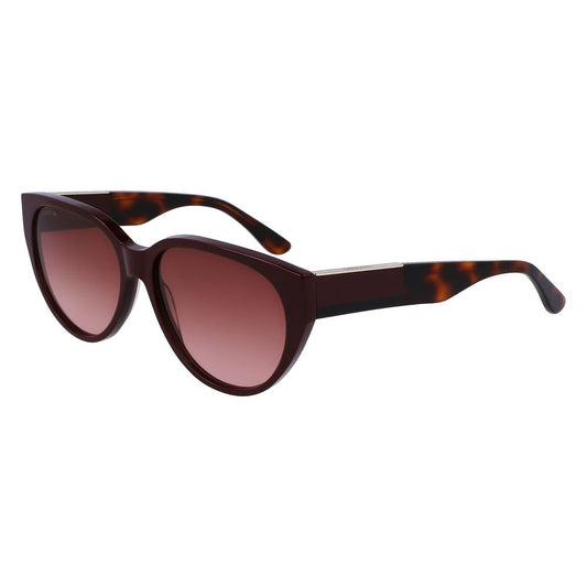 Lacoste Red Acetate Women's Sunglasses