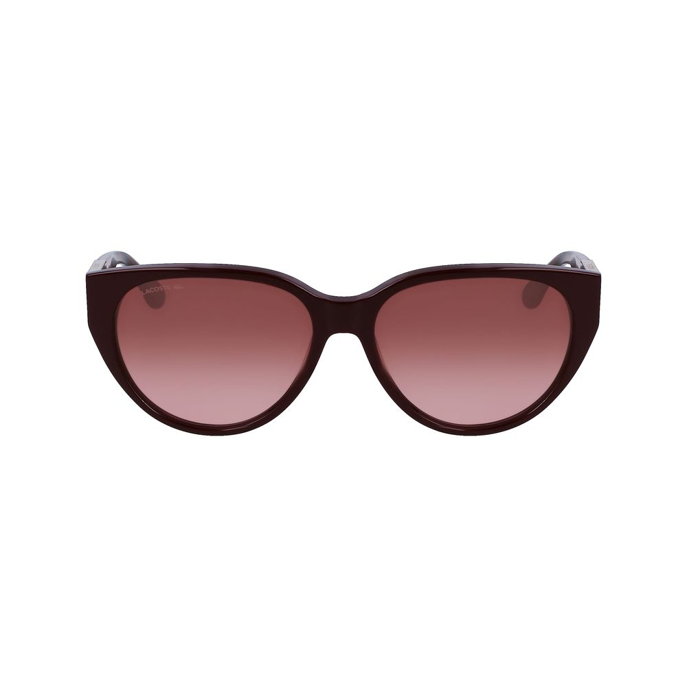 Lacoste Red Acetate Women's Sunglasses