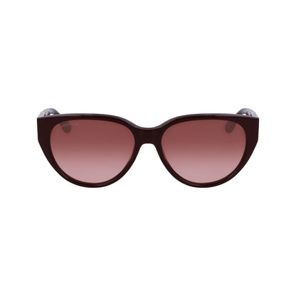 Lacoste Red Acetate Women's Sunglasses